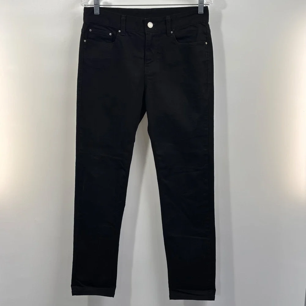 Wooyoungmi Paris Black Slim Tapered Jeans Men's 30x29 Designer Korea